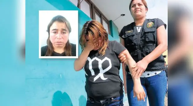 Fue arrestada cuando caminaba por el distrito de Florencia de Mora luego de cobrar dinero.