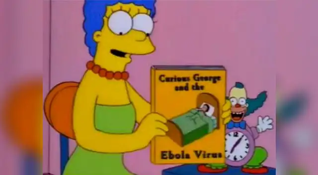 Los Simpson ya habían hecho notar en EEUU los riesgos del 'Ébola' hace 17 años.