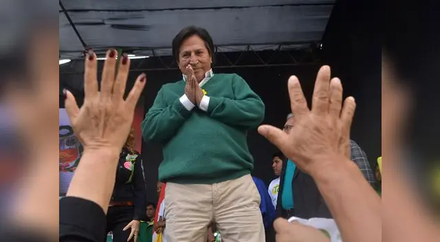 El ex mandatario y su esposa se encuentran en Lima.