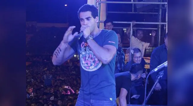 Guty Carrera canceló presentación por mal tiempo. Guty Carrera canceló presentación por mal tiempo.