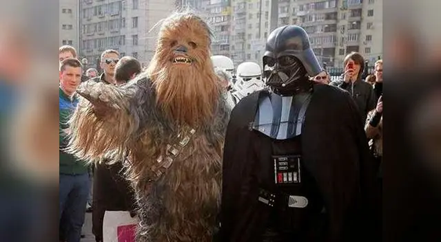 Darth Vader, Chewbacca y Yoda se lanzan como candidatos al Congreso de Ucrania Darth Vader, Chewbacca y Yoda se lanzan como candidatos al Congreso de Ucrania