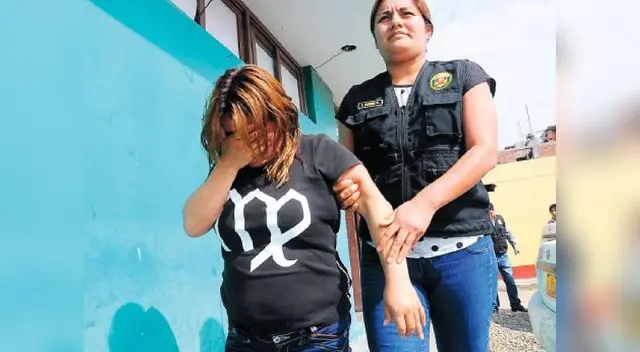 Marquina vergara fue arrestada cuando extorsionaba a un trabajador.
