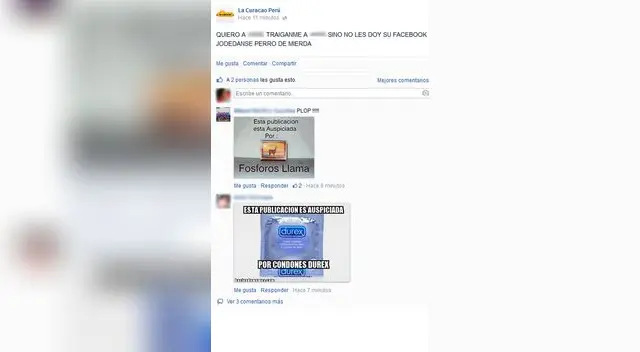 Facebook La Curazao se vio atacado por hacker.