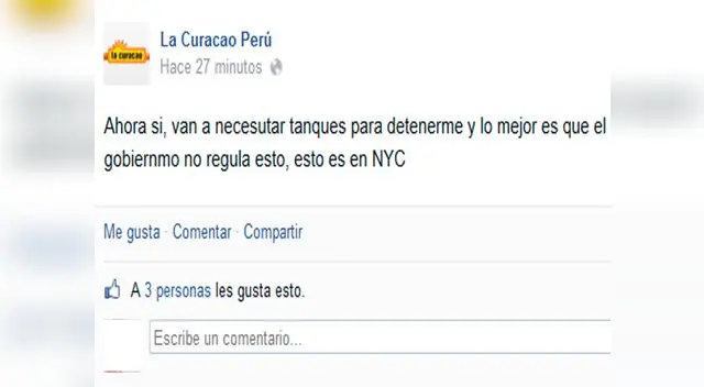Facebook La Curazao se vio atacado por hacker.