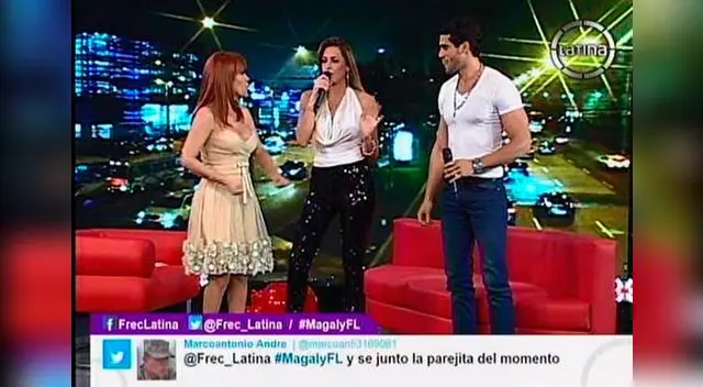 Milett y Guty, hay química entre ellos. 