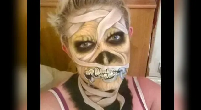 Nikki Shakkey, la maestra del maquillaje en Halloween