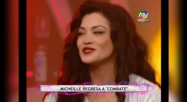 Michelle regresó a Combate. 