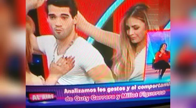 Se dieron su bailecito, aunque Guty fingió estar contento.