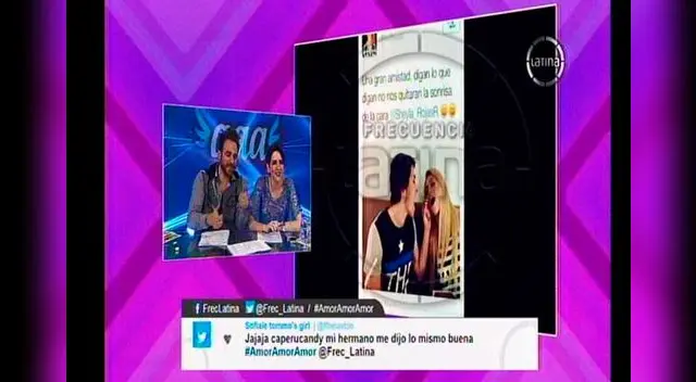 Sheyla y Patricio anuncian romance y eventos a la vez. 