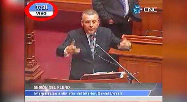 Intensa jornada. Urresti hizo bromas de mal gusto e insultó a un ex ministro.