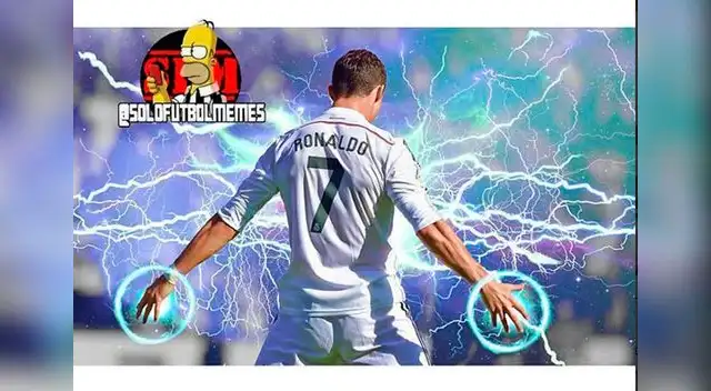 Ronaldo empató en partido. Ronaldo empató en partido.