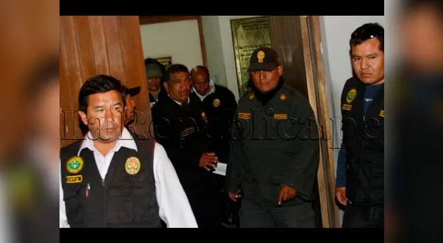 El look de Benedicto Jiménez al momento de su captura