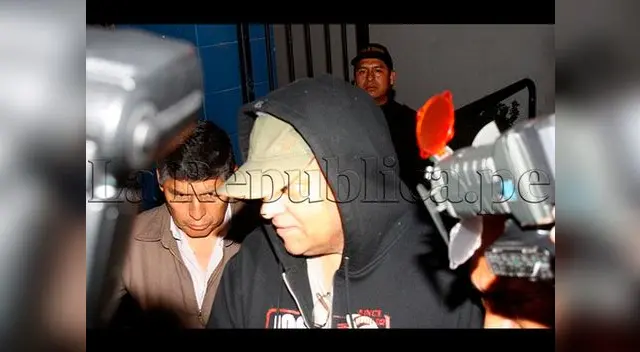 El look de Benedicto Jiménez al momento de su captura