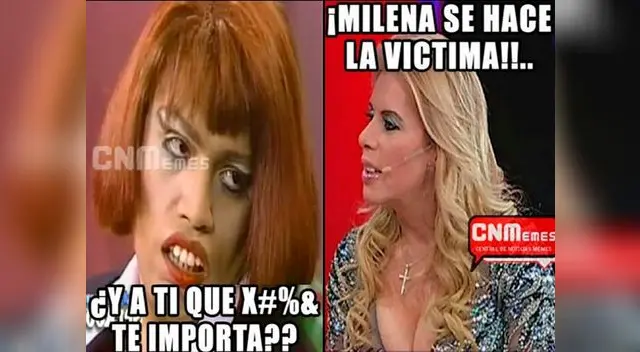 Divertidos memes dejó enfrentamiento de Geni Alves y Milena Zárate en 'Magaly' Divertidos memes dejó enfrentamiento de Geni Alves y Milena Zárate en 'Magaly'