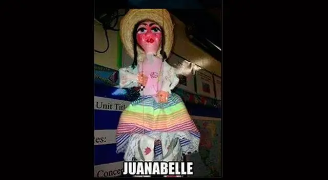 Los memes de Annabelle. 