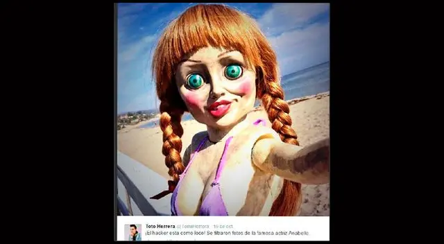 Los memes de Annabelle. 