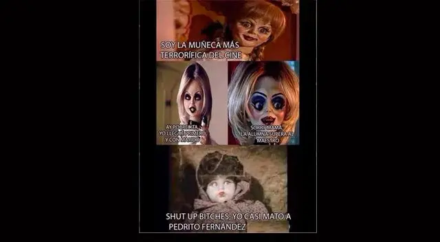 Los memes de Annabelle. 