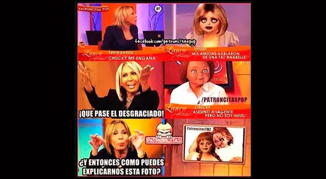 Los memes de Annabelle. 