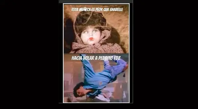 Los memes de Annabelle. 