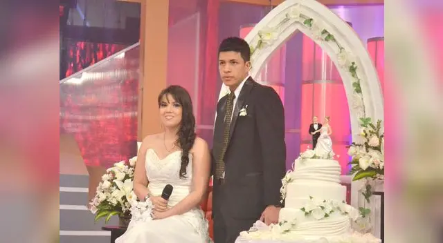 Flamantes esposos. Ahora serán padres.