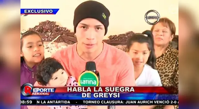 Habló la suegra de Greysi. 