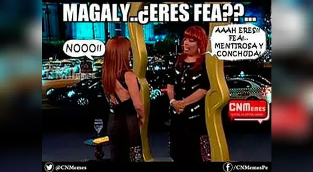 Memes se burlan de Magaly y Gisela en su nueva lucha por rating Memes se burlan de Magaly y Gisela en su nueva lucha por rating