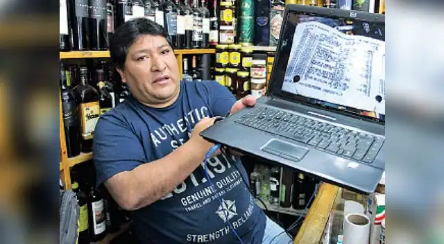 Los comerciantes estafados por Mercedes Diez Canseco.