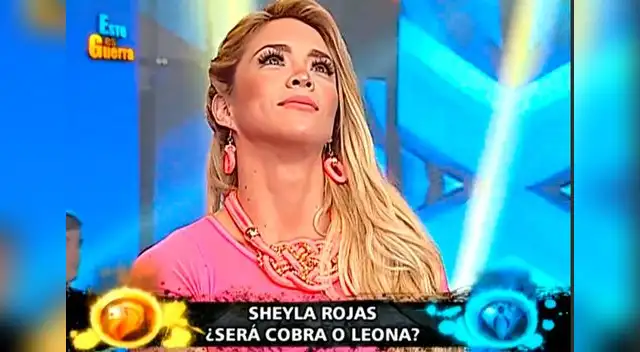 Sheyla Rojas sigue siendo leona. 