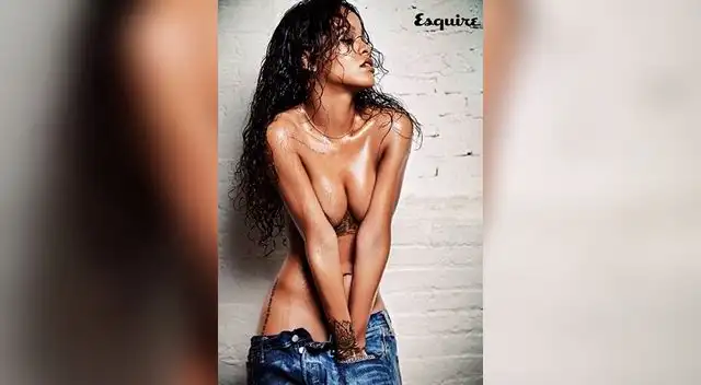 Rihanna y las fotos del sexy semidesnudo que protagonizó para la revista Esquire