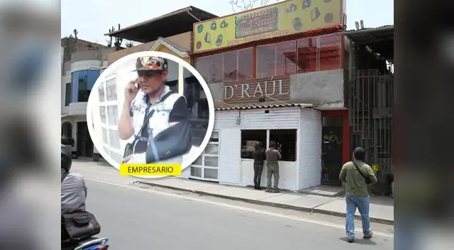 Local donde ocurrió el cobarde ataque al empresario Raúl Saldaña, quien quedó herido en el brazo izquierdo.