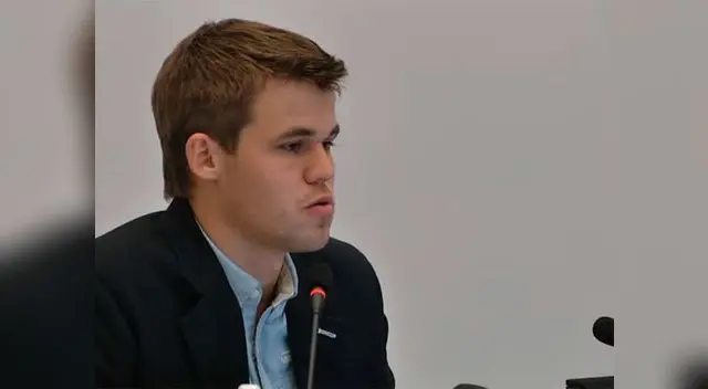 Magnus Carlsen.
