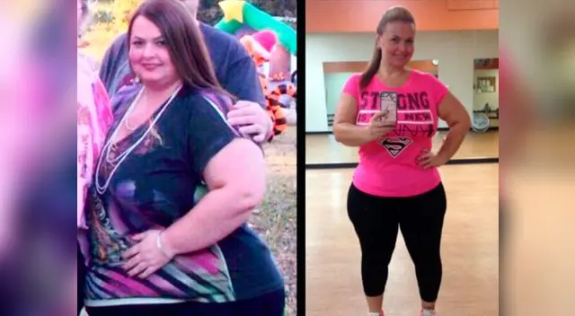 Danyeil Durrant cuenta en Facebook cómo bajó 68 kiloes de peso.