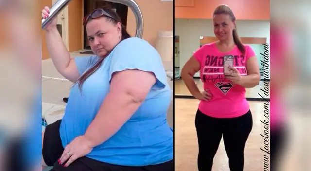 Danyeil Durrant cuenta en Facebook cómo bajó 68 kiloes de peso.