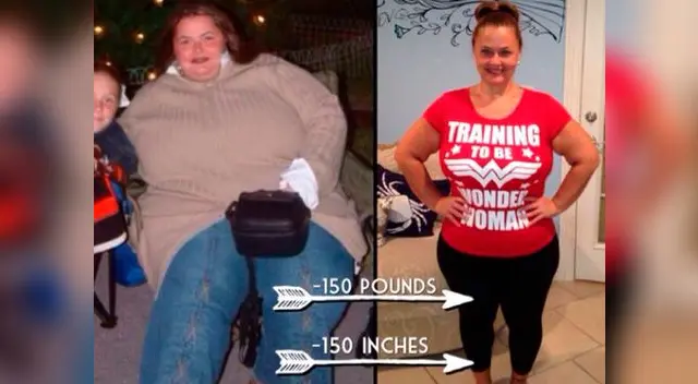 Danyeil Durrant cuenta en Facebook cómo bajó 68 kiloes de peso.