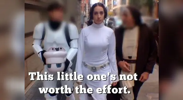 La princesa Leia también fue víctima del acoso callejero La princesa Leia también fue víctima del acoso callejero