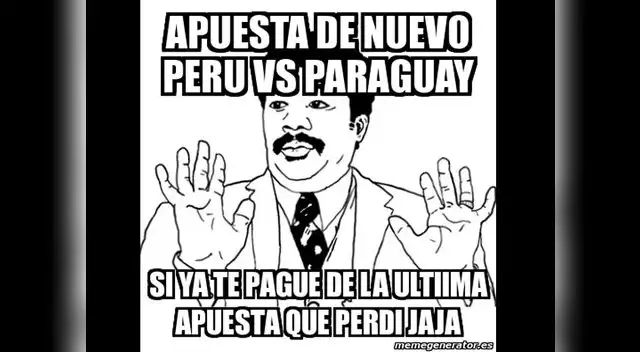 Memes calientan la previa del Paraguay vs. Perú 