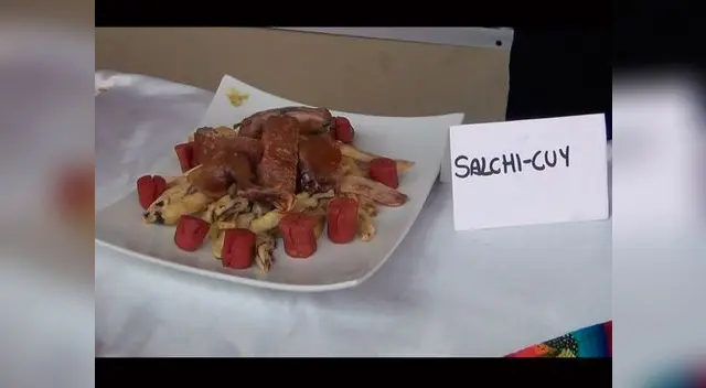 Salchi cuy: una novedosa creación que lo encuentran en la Feria de todos los santos. Salchi cuy: una novedosa creación que lo encuentran en la Feria de todos los santos.