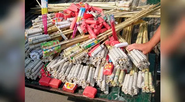 Piden sancionar venta ilegal de pirotécnicos con un millón 900 mil soles.