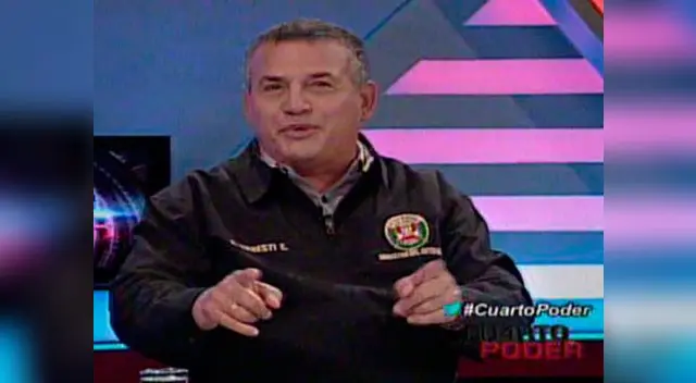 Daniel Urresti no puede con su genio y hace reír a conductores de Cuarto Poder.