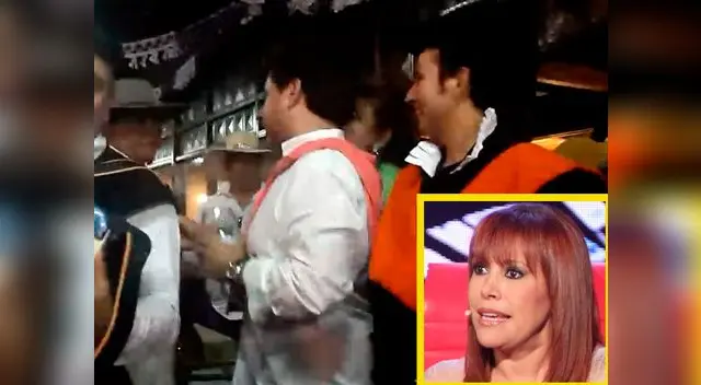 'Urraca' se acerca por detrás y le da tremendo jalón para llevarlo a su lado.