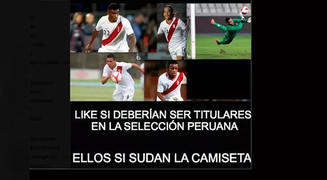 Memes del triunfo de Perú sobre Paraguay. 