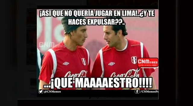 Memes del triunfo de Perú sobre Paraguay. 