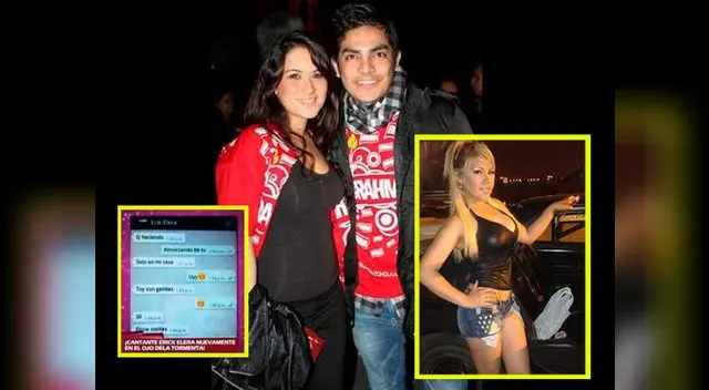 Convesaciones hot implican a Erick Elera con bailarina. Convesaciones hot implican a Erick Elera con bailarina.