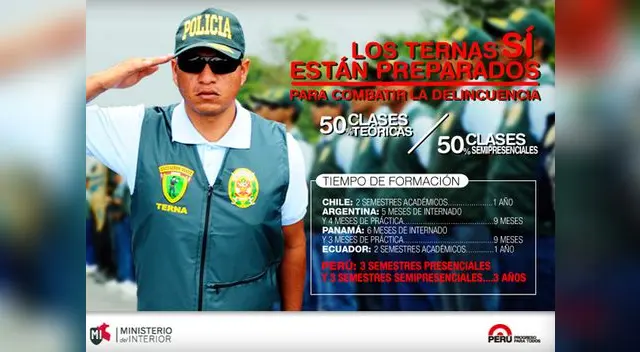 Mininter defiende el proyecto del grupo Terna.