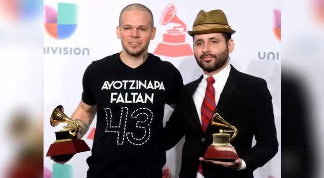 Presentador mejicano pide deportación de René Pérez, 'Residente' de Calle 13 por usar camiseta alusiva a crimen de Ayotzinapa.