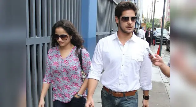 Melania Urbina y Andrés Wiese.