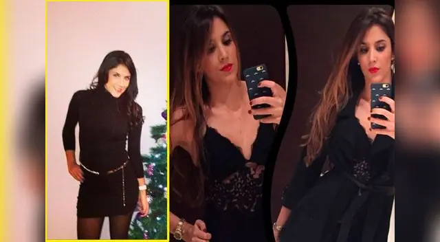 El antes y después de Daniela Ospina. 