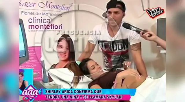 Shirley conoció el sexo de su bebé. Shirley conoció el sexo de su bebé.