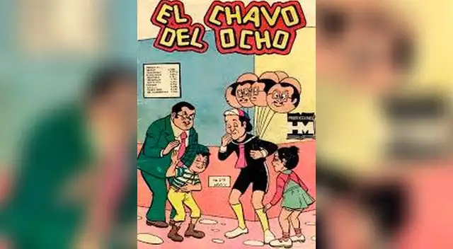 'El chavo del ocho' y 'El chapulin colorado' en tiras cómicas