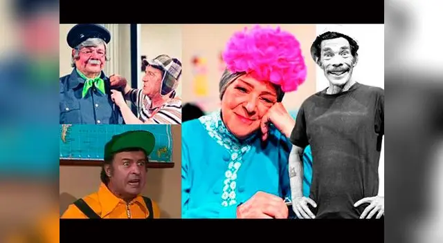 Chespirito y los demás personajes que dejaron de existir.